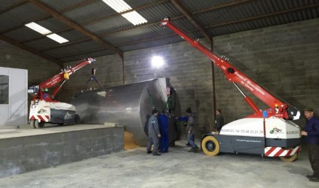 Équipements de manutention pour un silo à grain - Bourges - Générale Manutention du Centre